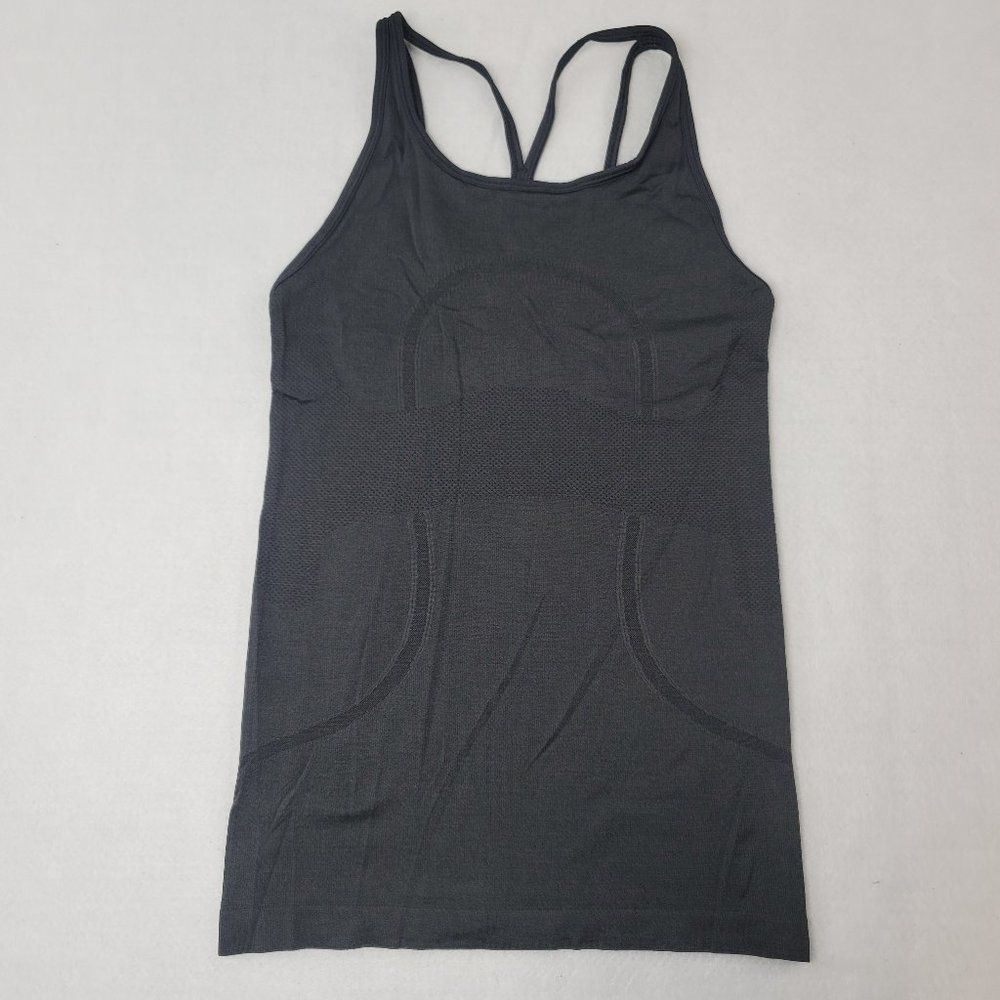 Lululemon Tank Top Womens Size 4 Lightweight Logo Strappy